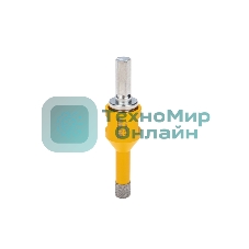 Коронка алмазная профессиональная по керамограниту и железобетону Kranz М14, вакуумное спекание, 10 мм, для УШМ