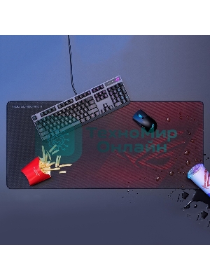 Игровой коврик для мыши ASUS ROG Scabbard II (900 x 400 x 3 мм, резина, тканый материал, cиликон, 90MP00S0-B0UA00)