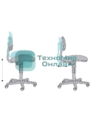 Кресло Бюрократ CH-W201NX Sticks 08 фиолетовый, ткань, 120 кг