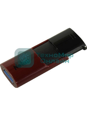 Флешка USB Netac U182 (NT03U182N-016G-30RE), 16Gb, USB 3.0, R/W 70/30, черный/красный
