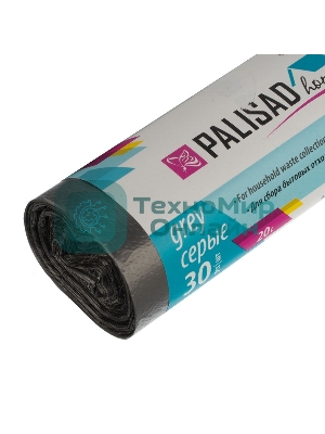 Пакеты для мусора Home Palisad 20 л x 30 шт. серые