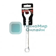 Ключ комбинированный Matrix, 15 мм, CrV, полированный хром