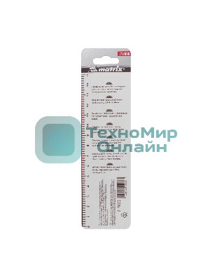 Сверло по металлу Matrix, 6 мм, HSS, нитридтитановое покрытие, цилиндрический хвостовик