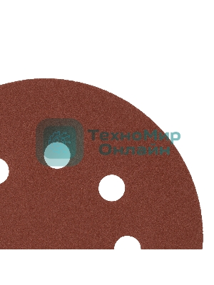 Круг абразивный Сибртех на ворсовой подложке под 