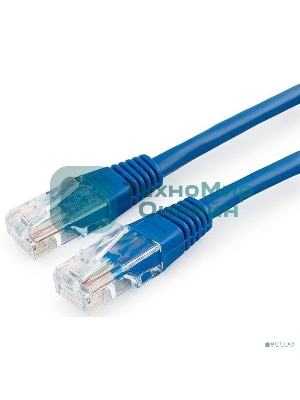 Патч-корд медный UTP Cablexpert PP10-1M/B cat.5e, 1м, литой, многожильный, синий