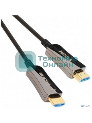 Активный оптический кабель HDMI 19M/M,ver. 2.0, 4K@60 Hz 20m VCOM