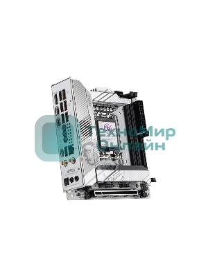 Материнская плата MSI MPG Z890I EDGE TI WIFI, LGA 1851, Intel Z890, 2xDDR5, 2xSATA, 4xM.2, 1xPCIe 5.0 x16, 1xHDMI, 2xThunderbolt 4, 1xUSB-C, 1x 5Gb LAN, 7xUSB-A 10Gbps, 2xUSB-A 5Gbps, 1xUSB-C 20Gbps, 7.1, 2x3.5 мм, TOSLINK, Mini-ITX