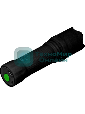 Фонарь ручной Gauss GFL207 черный 3Вт встроенный аккумулятор (GF207)