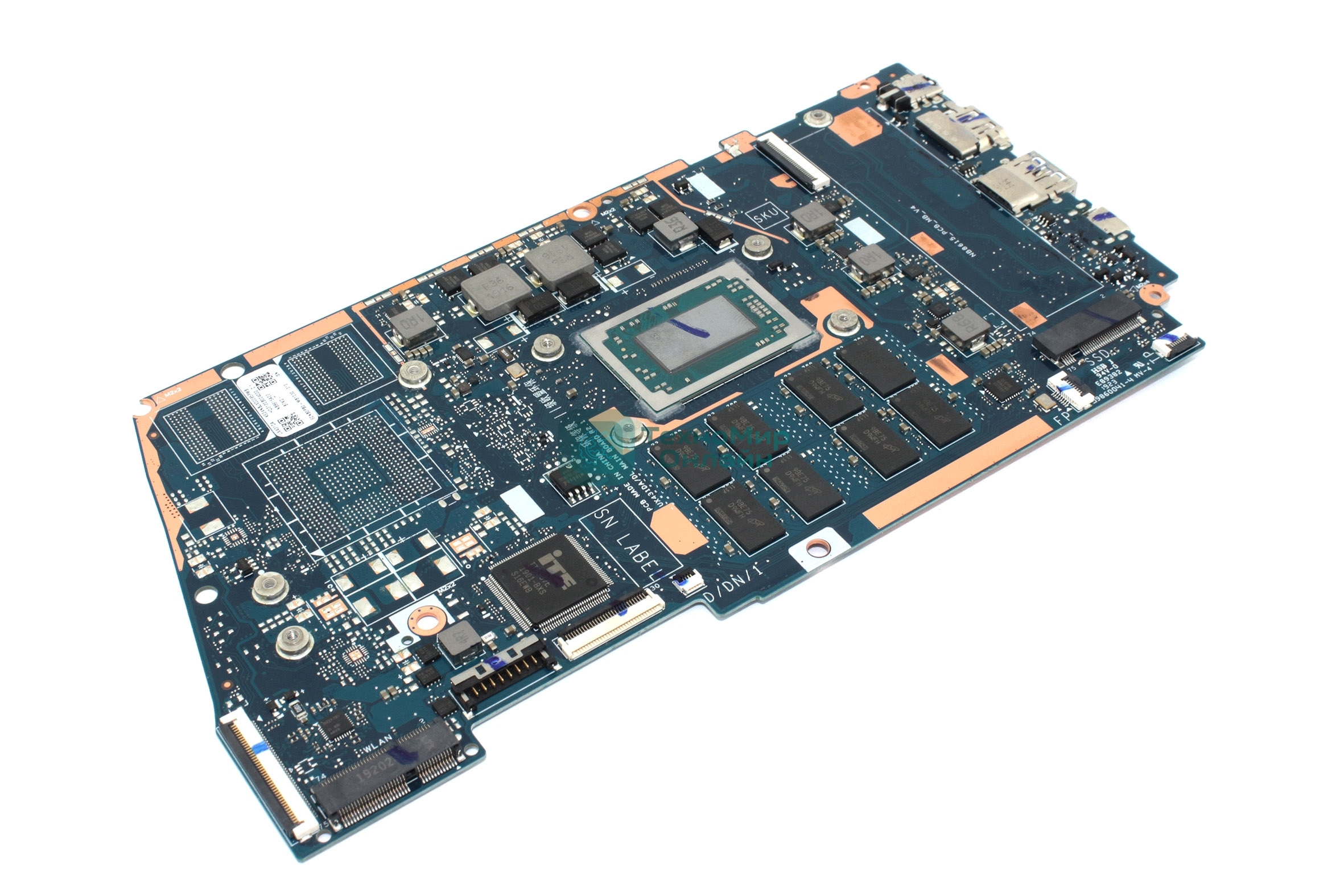 Материнская плата для Asus UX431DA 8G/R5-3500U 90NB0PB0-R00010