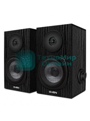 Акустическая система SVEN SPS-575 2.0 черный 6Вт