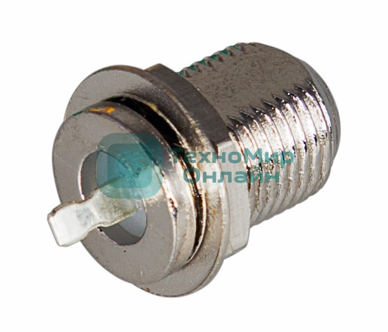 Разъем PROconnect гнездо F на корпус с контактом