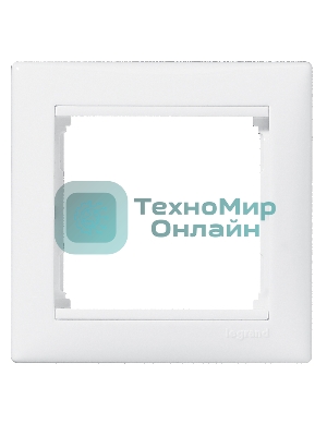 Рамка 1-м Valena горизонт. белый (DIY-упак.) Legrand 694240