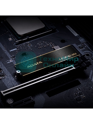 Накопитель SSD ADATA LEGEND 960, 4Tb, PCIe 4.0 x4, M.2 2280, NVMe, R/W 7400/6800, с радиатором
