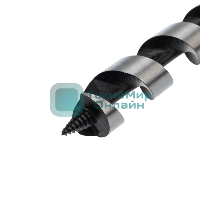 Сверло винтовое по дереву Kranz 25х460 мм, шестигранный хвостовик