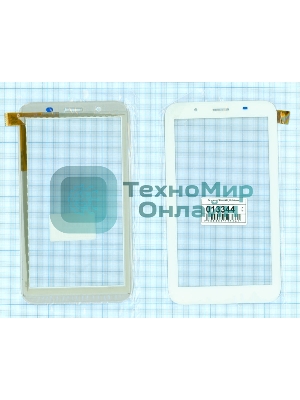 Сенсорное стекло (тачскрин) PG70086B1_FPC. белое