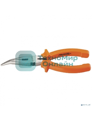 Утконосы Sparta длинногубцы изогнутые classic 160мм шлифованные пластмассовые рукоятки