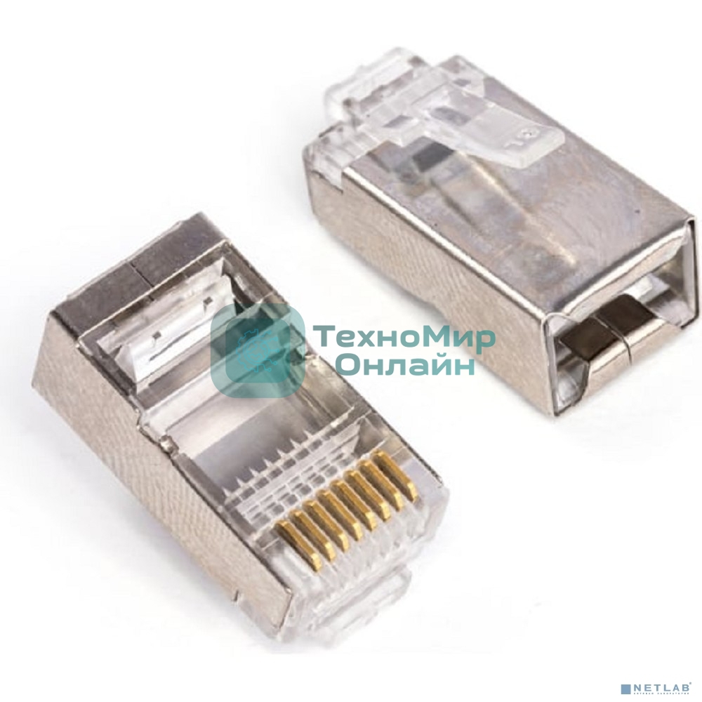 Коннектор 5bites US060A-20 RJ-45, 8P8C, 5E, SHIELDED, 20ШТ