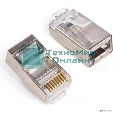 Коннектор 5bites US060A-20 RJ-45, 8P8C, 5E, SHIELDED, 20ШТ