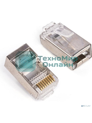 Коннектор 5bites US060A-20 RJ-45, 8P8C, 5E, SHIELDED, 20ШТ