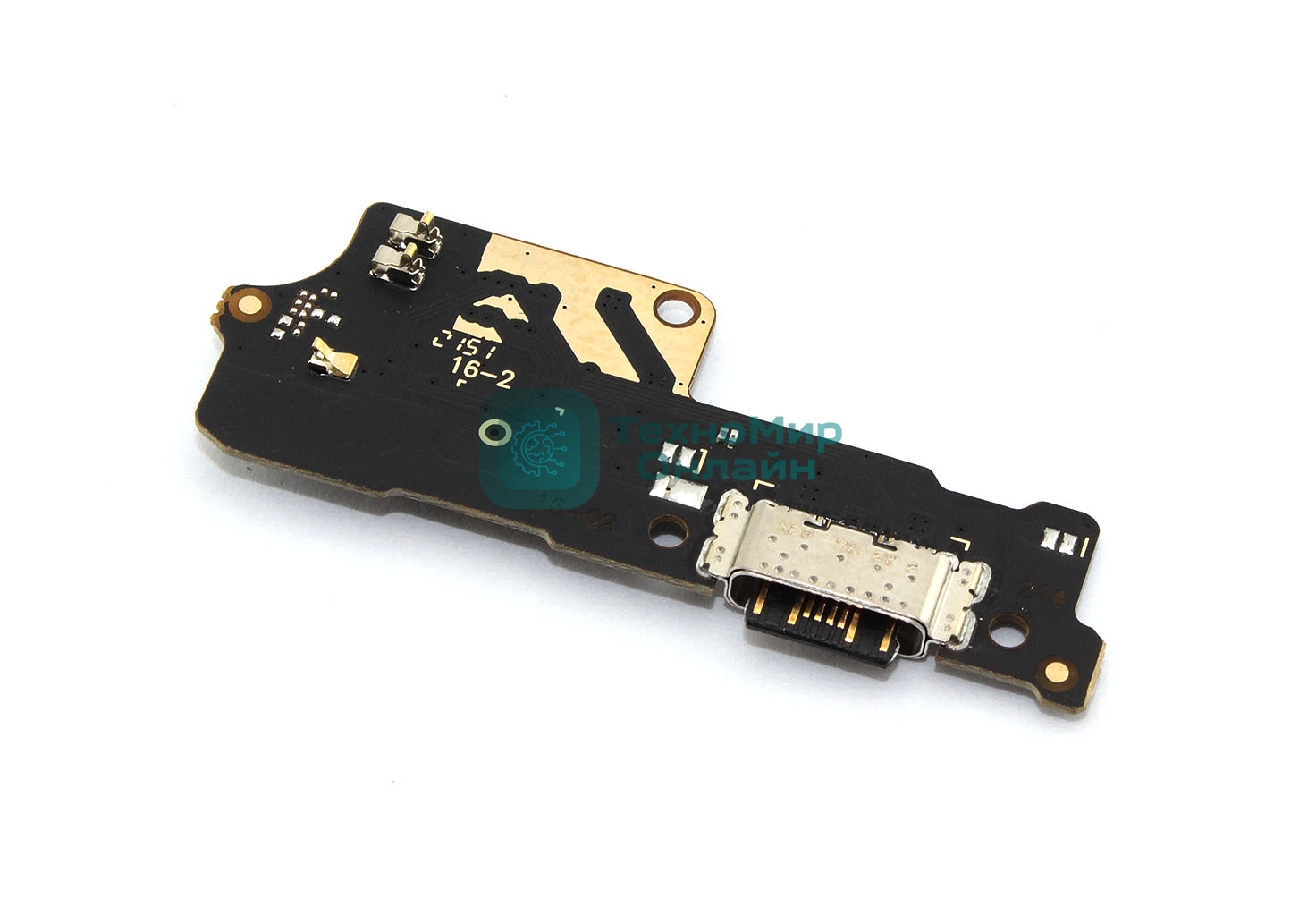Нижняя плата (шлейф) с разъемом зарядки и микрофоном для Xiaomi Poco C40 (220333QPG)