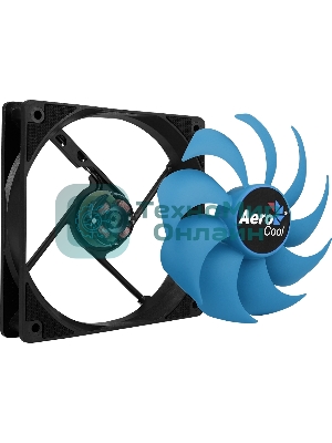 Вентилятор для корпуса AeroCool/Formula Motion 12 Plus черный, 120 мм, 1200 об/мин, 22.1 дБ, 3 pin