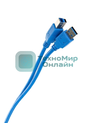 Кабель соединительный VCOM VUS7070-1.8M USB3.0 Am/Bm 1,8m (VUS7070-1.8M)