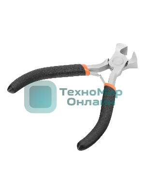 Кусачки торцевые Mini Sparta 105 мм, никелированные, авторазжим