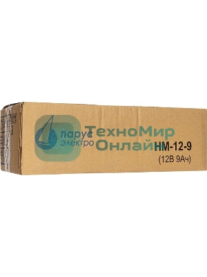 Батарея для ИБП Парус-электро HM-12-9 (AGM/12В/9,0А·ч/клемма F2)