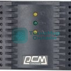 Стабилизатор напряжения Powercom TCA-1200 600Вт 1200ВА черный