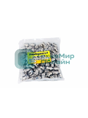 Разъем PROconnect гнездо F на корпус с контактом