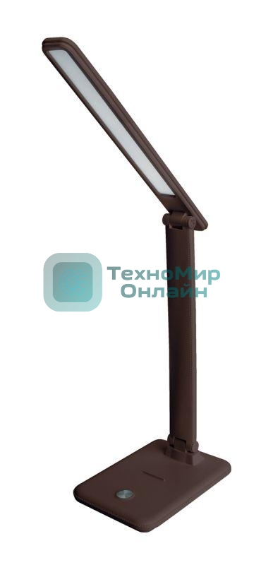 Светильник настольный UF-730 С10 LED 11Вт 3 ур. ярк. корич. Ultraflash 14178