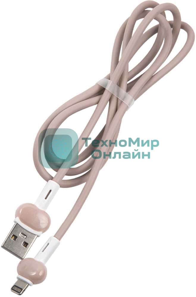 Кабель Redline Candy УТ000021991 Lightning (m) USB A(m) 1м розовый
