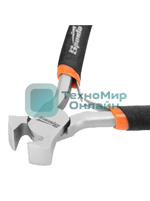 Кусачки торцевые Mini Sparta 105 мм, никелированные, авторазжим