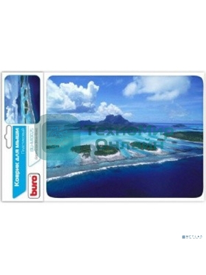 Коврик для мыши Buro BU-M10025 рисунок/Бора-Бора