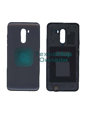 Задняя крышка для Xiaomi Pocophone F1 черный