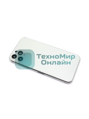 Задняя крышка (корпус) в сборе с рамкой для Apple iPhone 11 Pro белый