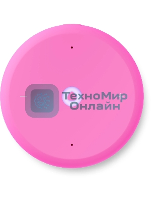 Умная колонка Яндекс Станция Лайт 2 LED, 6Вт, с экраном, 1 динамик, часы, Алиса, BT5.0, Wi-Fi, розовый