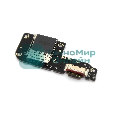 Нижняя плата (шлейф) с разъемом зарядки и микрофоном для Xiaomi Poco F5 (23049PCD8G)