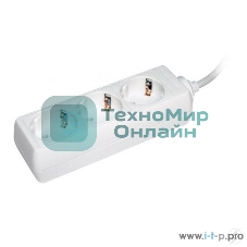 Удлинитель WYP10-16-03-05-Z-N У03 3 места 2 Р + P Е/5метров 3х1 мм2 16А/250 IEK