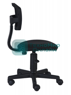 Кресло Бюрократ CH-299NX/15-21 черный, сетка, 120 кг, механизм качания