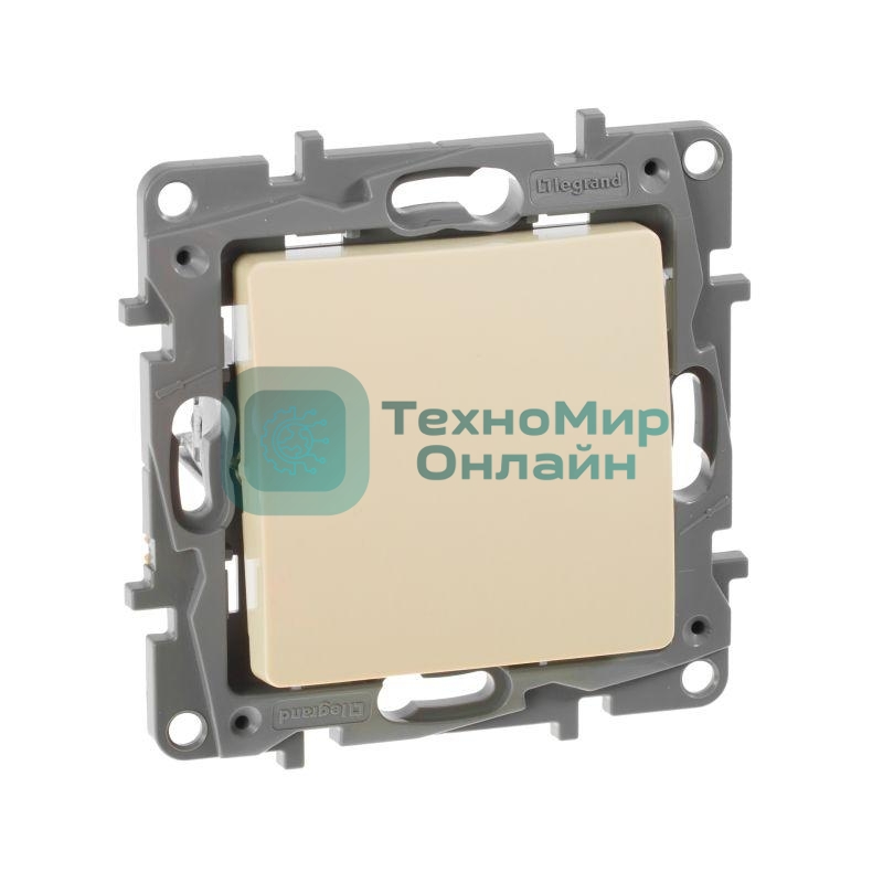 Выключатель 10АХ, на винтах, сл.кость ETIKA 