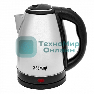 Чайник электрический ЯРОМИР ЯР-1058 нерж,1500 Вт, 1.8 л