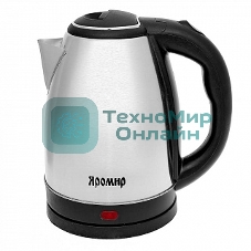 Чайник электрический ЯРОМИР ЯР-1058 нерж,1500 Вт, 1.8 л