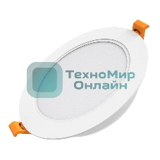 Светильник Gauss Elementary Downlight 5Вт 4000K белый круглый