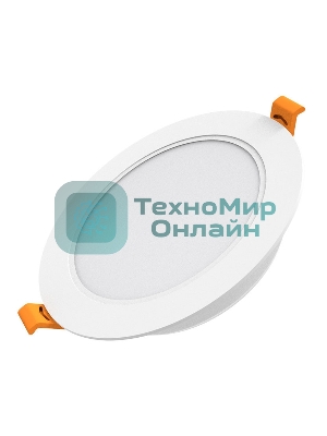 Светильник Gauss Elementary Downlight 5Вт 4000K белый круглый