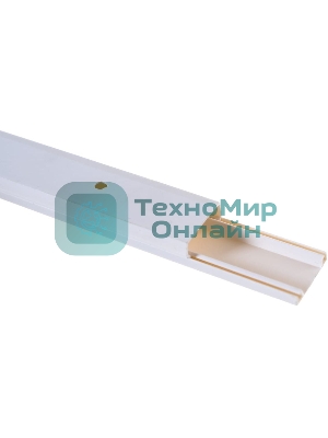 Кабель-канал 20х10 L2000 пластик ECOLINE IEK CKK11-020-010-1-K01