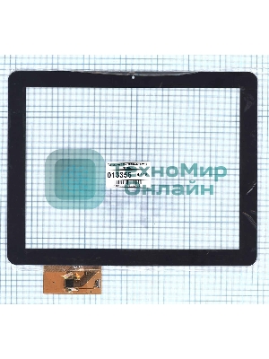 Сенсорное стекло (тачскрин) DPT 300-L3816A-A00-V1.0 черное