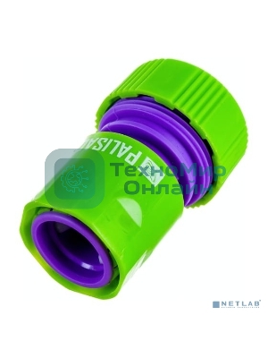 Соединитель пластмассовый быстросъемный для шланга Palisad 3/4