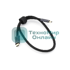 Кабель USB4 Type-C на Type-C Thunderbolt 3, PD 100W 0,5м