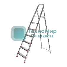 Стремянка металлическая Rexant 7 ступенек, усиленный профиль